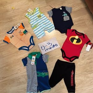 INFANT BOYS' CLOTHING AVAILABLE, NOT LISTED IN CLOSET